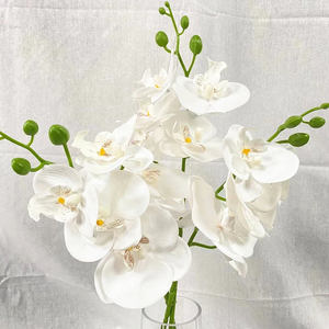 Pianta Artificiale in PE, Fiori di Orchidea Morbidi, Bonsai Decorativo all'Ingrosso per Tavolo e Casa - Product Image 4