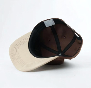Casquette de baseball en coton bicolore personnalisée avec logo, 6 panneaux, ajustable, unisexe, décontractée, 100% coton - Product Image 2