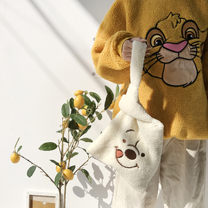 Borse a <span class=keywords><strong>tracolla</strong></span> giovani ragazze di alta qualità simpatiche animali cartoni animati con decorazione ricamata fodera in cotone di peluche - Product Image 5