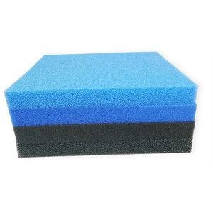 Yüksek kaliteli 50X50X5cm mavi renk poliüretan sünger filtre aktif karbon filtre Pad için su <span class=keywords><strong>tank</strong></span>ı akvaryum - Product Image 6