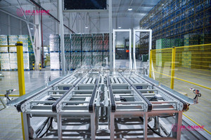 Proyecto de Almacén de CALIDAD HUASHINE, Sistema de Almacenamiento Automático ASRS PLUS ERP/MES/<span class=keywords><strong>SAP</strong></span>/AGV/RGV/Sistema de Carros de Paletización de 4 Vías - Product Image 5