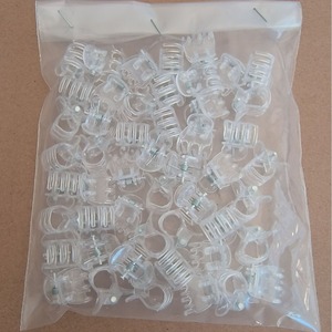 Clip en plastique spécial Phalaenopsis pour <span class=keywords><strong>la</strong></span> fixation des greffes, des plantes de jardin, des vignes et des fleurs - Product Image 4