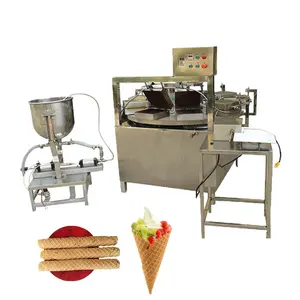 Komersial Waffle Cone Baker Egg Roll Mesin Harga