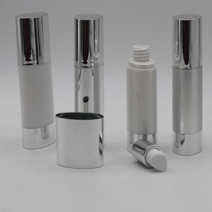 15ml 30ml 50ml forma Oval sin aire de la bomba sin aire recargable botella de cuidado de la piel - Product Image 5