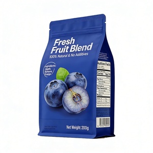 Pochette en papier kraft écologique imprimée <span class=keywords><strong>sur</strong></span> mesure avec fenêtre PLA pour emballage alimentaire bio, sac barrière compostable, vente en gros, approvisionnement en vrac - Product Image 3