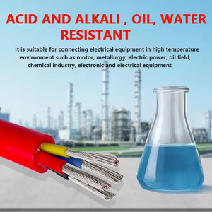 2 3 4 5 Multi-core Soft Silicone <strong>Cable</strong> 0.3 0.5 0.75 1 1.5 2.5 4 6mm Silica Gel Shielded YGC High Temperature Resistant Wire - Product Image 2