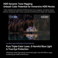 Projecteur laser tricolore 4K XGIMI X50 Ultra 6000CVIA, zoom optique 0,98-2,0:1, projecteur intelligent 9000:1