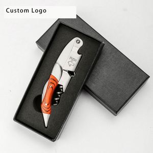 Stylish Corkscrew and Foil Cutter Kit with Wooden Handle for Any Event - Product Image 6