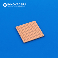 Substrat en céramique AlN de 0,38 mm à 1,0 mm d'épaisseur avec placage en cuivre pour la dissipation thermique des circuits imprimés (PCB) IGBT, LED, RF haute fréquence