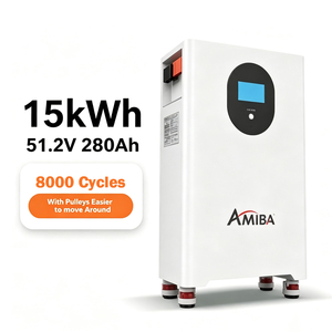 Batterie murale 48V 32kWh au lithium pour stockage solaire, design fin, cellules de grade A, connexion parallèle, stock Nigeria - Product Image 2