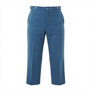 Pantalon historique bleu paon pour homme, pantalon réfléchissant haute visibilité, pantalon d'uniforme respirant pour usage industriel - Product Image 1