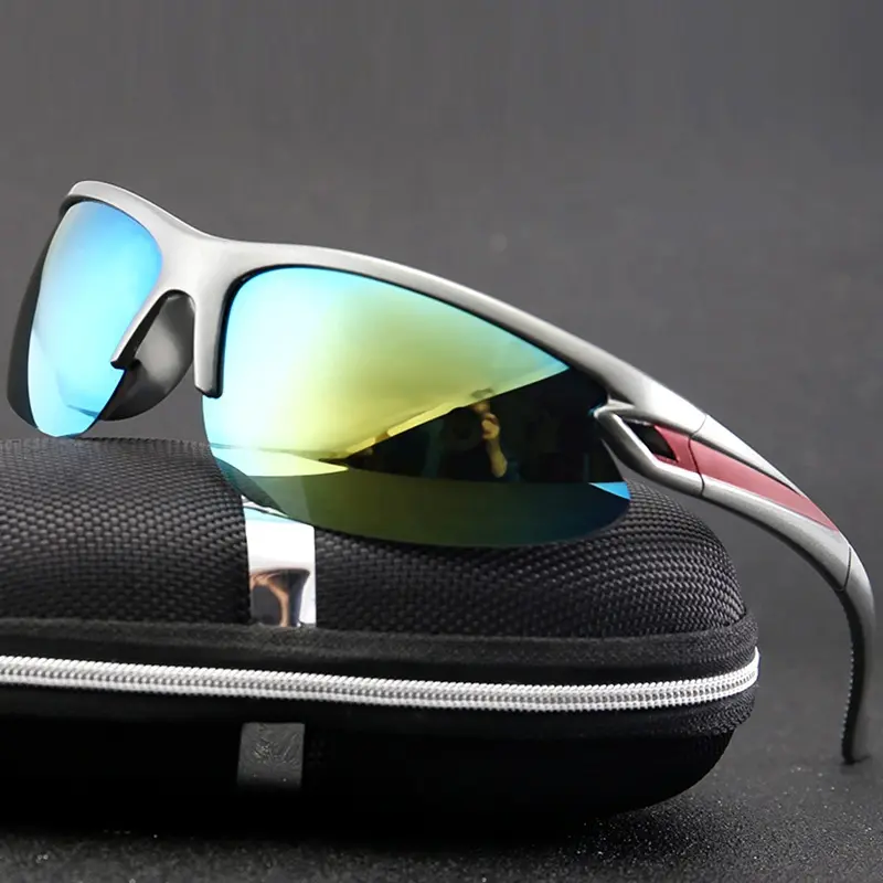 Campione gratuito Custom cycle Cricket Bike Driving occhiali da sole Oversize ciclismo Mens pc lens sports eyewear sport occhiali da sole 2022