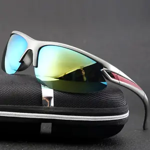 Mẫu Miễn Phí Tùy Chỉnh Chu Kỳ Cricket Bike Lái Xe Quá Khổ Kính Mặt Trời Đi Xe Đạp Mens Pc Lens Thể Thao Eyewear Sport Sunglasses 2022