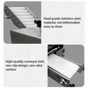 Machine automatique de fabrication de boulettes Empanadas Gyoza <span class=keywords><strong>pizza</strong></span> indienne Chapati wonton pâte à modeler - Product Image 4