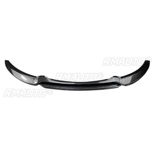Spoiler de pare-chocs avant pour BMW Série 1 E82 E88 M Sport 2007-2013, 125i 128i 135i 120i, style fibre de carbone - Product Image 6