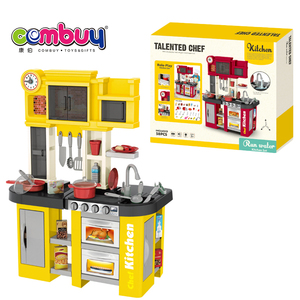 Grande <span class=keywords><strong>cuisine</strong></span> en plastique pour enfants de 2 à 7 ans, jeu de <span class=keywords><strong>simulation</strong></span> de <span class=keywords><strong>cuisine</strong></span> pour enfants d'âge préscolaire - Product Image 3