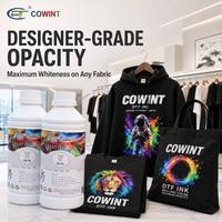 Film PET Tekstil Profesional Cowint, Pigmen Transfer Panas, Kepadatan Tinggi, Bebas Penumpukan, Umur Simpan 12 Bulan untuk Printer, Warna Putih