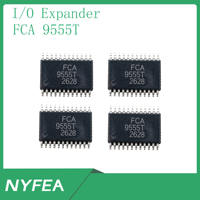 Expansor de E/S multipin MCU IC FCA9555T I2C, TSSOP-24, reemplaza a PCA9555PW, TCA9555PWR, PCA9555APW para IoT industrial