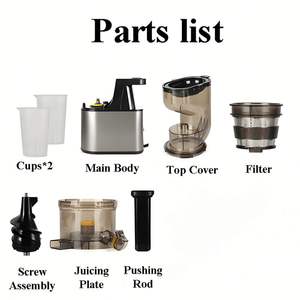 Meilleur prix Extracteur de jus brut transfrontalier à grand diamètre pour usage domestique et magasins de thé au lait, pour jus de gingembre et de légumes - Product Image 4