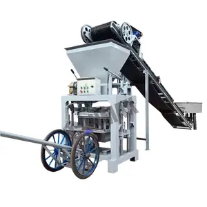 Máquina manual de bloques de pavimentación, máquina hidráulica automática de fabricación de ladrillos, máquina hidráulica de fabricación de ladrillos de Qt4-35