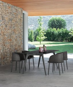 Royal Design Outdoor <strong>Garden</strong> Furniture Dining Ceramic <strong>Table</strong> <strong>Sets</strong> - Product Image 1