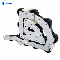 Chaîne de marche arrière pour escalier roulant 2467623 DEE2758680, 17 rouleaux, 22 fossettes