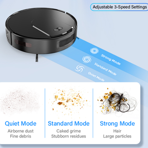 Robot Aspirador GEERLEPOL V2G-SJ con Autovaciado y Recolección Automática de Polvo, 3500Pa, Navegación Giroscópica, para Pelo de Mascotas, Pisos Duros, Alfombras y Hoteles - Product Image 5