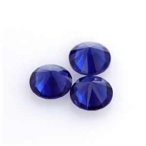 Offre Spéciale 1.8mm rond bleu nano 34 # lâche diamants synthétique diamant bijoux acheteurs de pierres précieuses en ligne pierres précieuses en vrac - Product Image 2