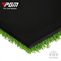 Tapis de golf PGM pour usage domestique, à gazon long et à fond en EVA haute élasticité, conçu pour la pratique du golf et le jeu sur le parcours