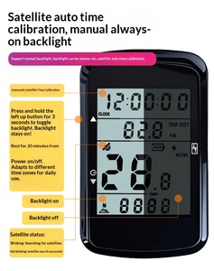 Wholesale Waterproof Speedometer With <b>Back</b> Light Multifunctional <b>Road</b> Computer Smart Touch Screen Sensor - Product Image 2