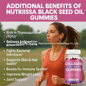 Özelleştirilmiş kollajen ve biyotin ayı Gummies-yetişkin güzellik ürünü cilt parlatma için şişe başına 60 sakızlı şeker - Product Image 3