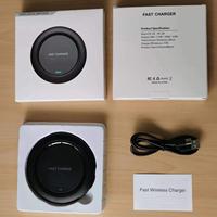 Fabricant de gros 15W Fast Universal Mini Desk Transmitter Charge à induction pour téléphone avec écouteur à fonction PD à port Type-C