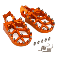 Repose-pieds d'usinage CNC repose-pieds pédales Ebike chevilles pour KTM SX SXS XC EXC MXC XCW SMR