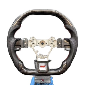 พวงมาลัยคาร์บอนไฟเบอร์สำหรับ Subaru WRX STI ลดราคาพิเศษ ขายตรง อุปกรณ์ตกแต่ง - Product Image 1