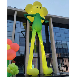 Açık bina festivali dekorasyon için LED ışık şişme yapay çiçek kapalı açık promosyon dev - Product Image 5