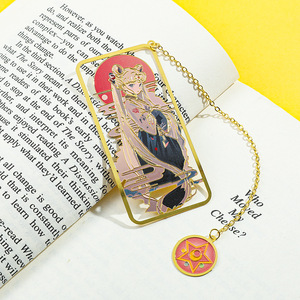 Marcapáginas <span class=keywords><strong>Sailor</strong></span> <span class=keywords><strong>Moon</strong></span> de aleación de Metal, 13 estilos, accesorios de artesanía de Metal, marcapáginas de joyería, regalo para fanáticos de la <span class=keywords><strong>Manga</strong></span> - Product Image 3