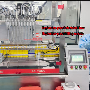 Machine de remplissage et de bouchage à engrenages anti-explosion de haute précision TY pour <span class=keywords><strong>eau</strong></span> florale, spray anti-moustiques, gel liquide moussant - Product Image 2