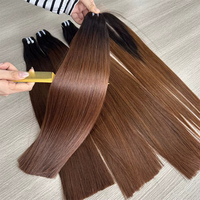 Lots de mèches de cheveux raides indiens malaisiens 32 34 36 38, 100% cheveux humains vierges brésiliens 10A longs de 40 pouces péruviens