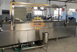 फैक्टरी संयंत्र स्वचालित तुरंत नूडल्स उत्पादन लाइन फ्राइड इंस्टेंट नूडल्स Indomie बनाने की मशीन 30000-cs/8 घंटे