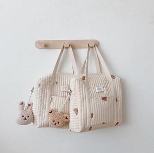 Bolsas de bebé coreanas para mamá, recién nacido, organizador de guardería, bolsa de cambio de pañales para mamá, bolsa de pañales para cochecito - Product Image 2