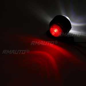 2 pièces Feux de position latéraux LED 12V 24V pour voiture, camion, camionnette, caravane, remorque, avec fonction clignotant et indicateur de gabarit - Product Image 4