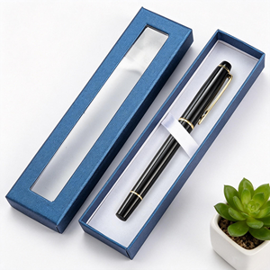 Stylo de nettoyage de vitres en stock, avec emballage en papier haut et bas, insert en ruban pour écriture, cadeau, plusieurs couleurs disponibles - Product Image 2
