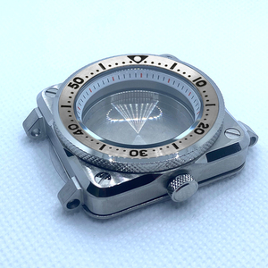 Boîtier carré accessoires de montre en acier inoxydable scellé couverture arrière 42MM anneau en acier pour NH35/36 SKX007 <span class=keywords><strong>SKX009</strong></span> mouvement montres - Product Image 2