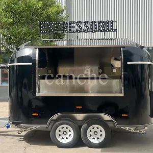 Carrito de Comida Rápida Estándar Australiano para Pizza y Tacos, Remolque Móvil de Comida para Venta al Aire Libre - Product Image 5