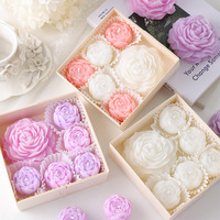 Coffret Cadeau Bougie Parfumée Fleur de Pivoine – Cadeau Saint-Valentin, Anniversaire – Exclusivité Transfrontalière, Dropshipping, Étiquetage