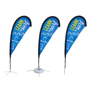 Ngoài Trời Sinh Thái Khuyến Mại Bay Tear Drop Bãi Biển Cờ Biểu Ngữ Hai Mặt In 2M 3M 4M 5M Bền Tùy Chỉnh <span class=keywords><strong>Teardrop</strong></span> Cờ - Product Image 5