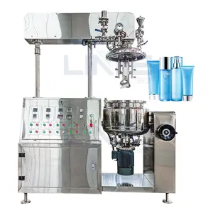 Mezclador homogeneizador al vacío de 100l, mezclador emulsionante, máquina mezcladora de ungüentos, mezclador homogéneo, máquina para hacer crema