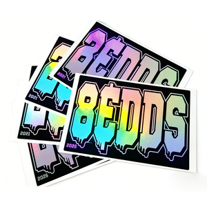 Pegatinas de Seguridad con Logotipo Personalizado de Teddy, Pegatinas Holográficas Frágiles Adhesivas para Hacer Manualidades - Product Image 5