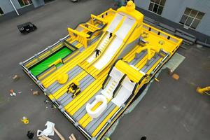 Château gonflable commercial pour enfants, thème lune, avec toboggan aquatique, pour la <span class=keywords><strong>location</strong></span> événementielle - Product Image 3