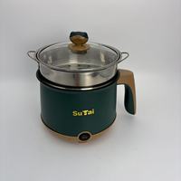 Casserole électrique multifonctionnelle à vapeur et à cuisson, cuisinière électrique portable pour la cuisine domestique